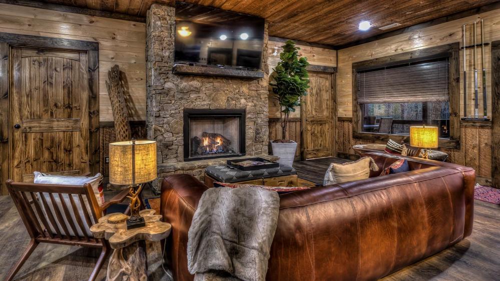 Вилла Luxe Mountain Retreat Блу-Ридж Экстерьер фото
