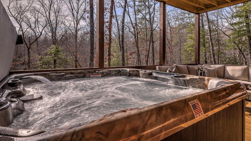 Вилла Luxe Mountain Retreat Блу-Ридж Экстерьер фото