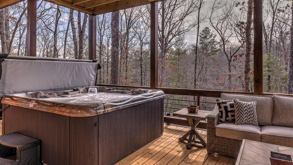 Вилла Luxe Mountain Retreat Блу-Ридж Экстерьер фото