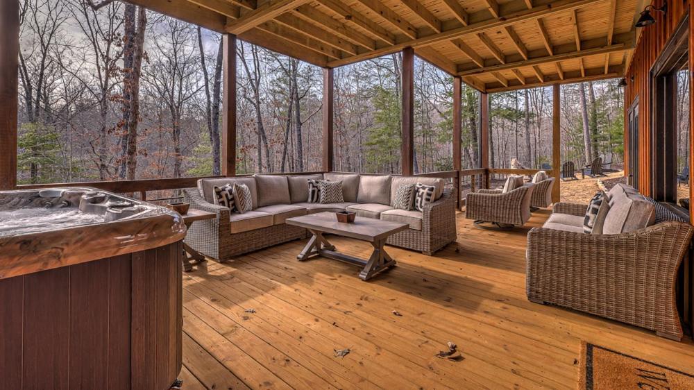Вилла Luxe Mountain Retreat Блу-Ридж Экстерьер фото
