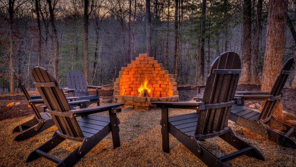 Вилла Luxe Mountain Retreat Блу-Ридж Экстерьер фото