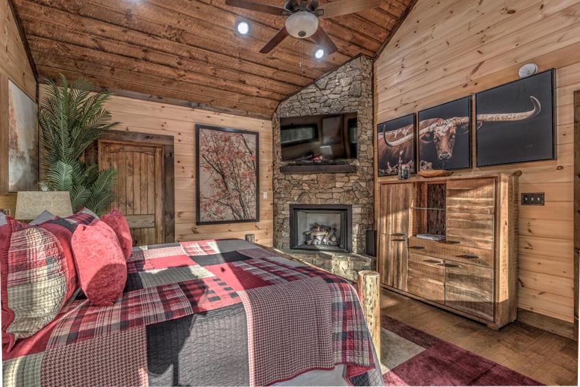 Вилла Luxe Mountain Retreat Блу-Ридж Экстерьер фото