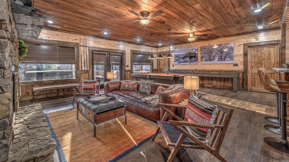 Вилла Luxe Mountain Retreat Блу-Ридж Экстерьер фото