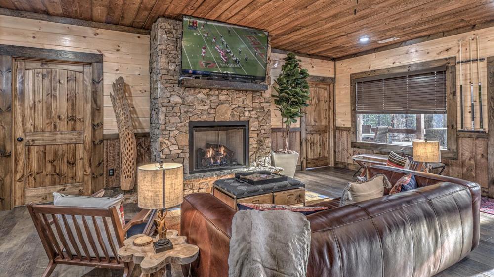 Вилла Luxe Mountain Retreat Блу-Ридж Экстерьер фото
