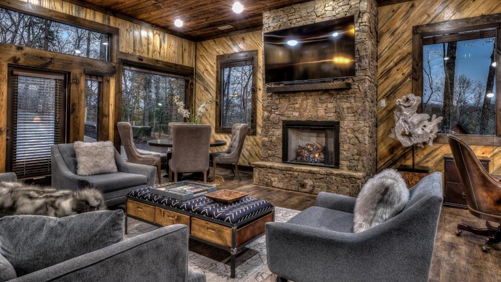 Вилла Luxe Mountain Retreat Блу-Ридж Экстерьер фото